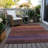 Nuvata Orange Washable Indoor-Outdoor Rug - LOOMLAN-1762257883