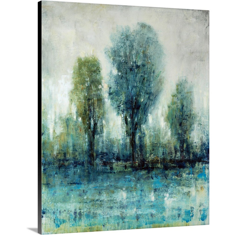 « arbor », peinture sur toile, Toile tendue, H 14 po x l 11 po x p 1,25 po