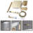 Complete Shower System with Rough in-Valve