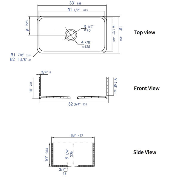 Product Dimensions
