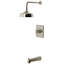 Robinet de baignoire et de douche à pression équilibrée à poignée simple Kingston Brass-103801734-104561565