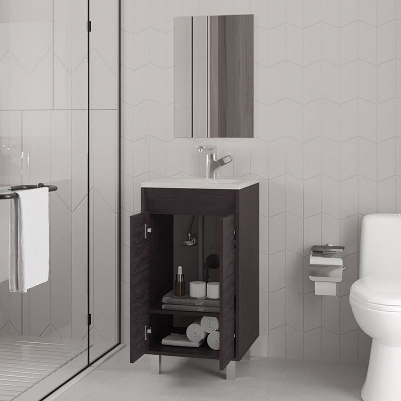 Summit Summit Nova, noir, salle de bain, Noir