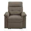Fauteuil inclinable manuel Bassanio Chenille-1434692328