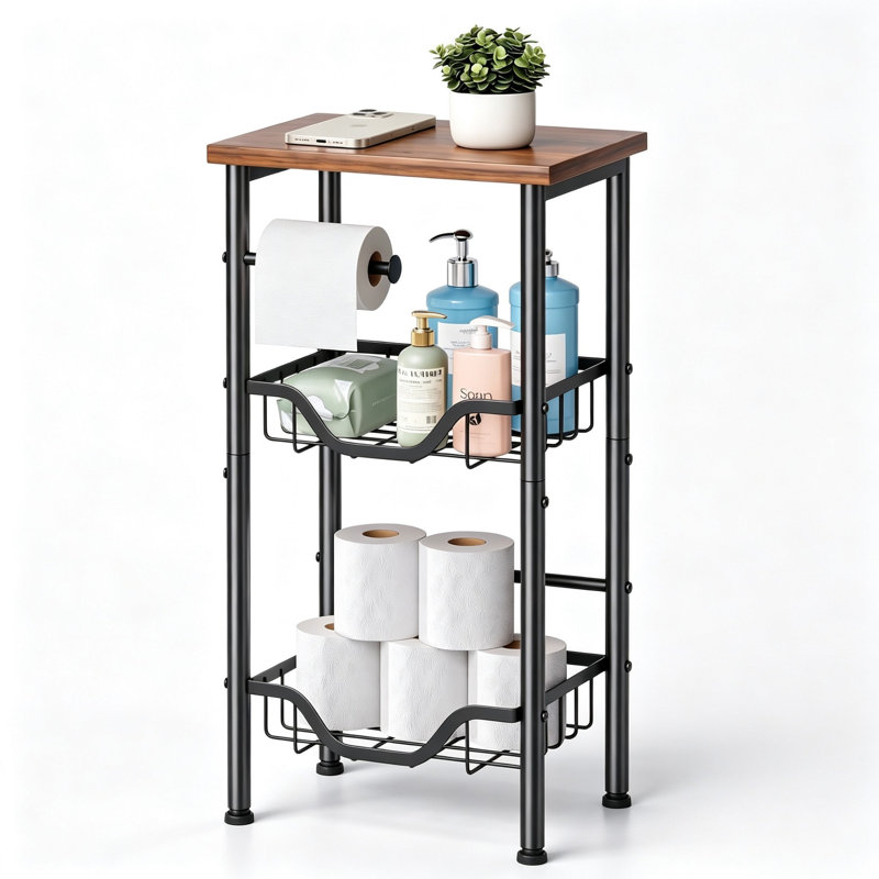 Free Standing Toilet Paper Holder