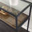 Asrani 39.5'' Glass Top Console Table