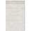 Martha Stewart 9604 Hand Loomed Wool/Cotton Chevron Rug in Gray/Ivory