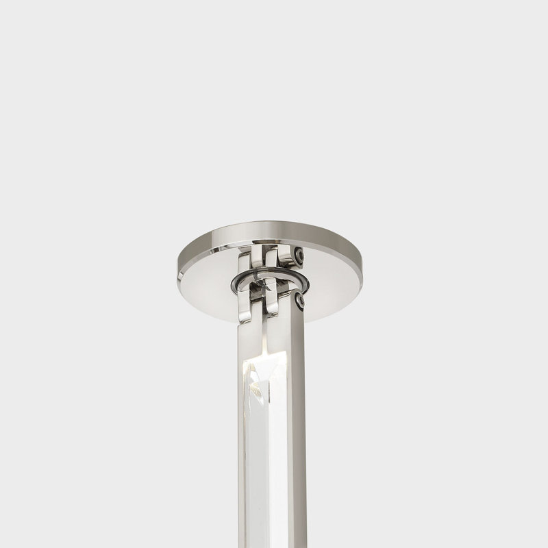 Catena 57 Pendant, Polished Nickel, 3000 Kelvins, Surface