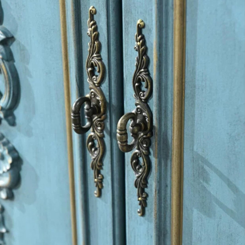 Armoire d'appoint en bois massif Retro