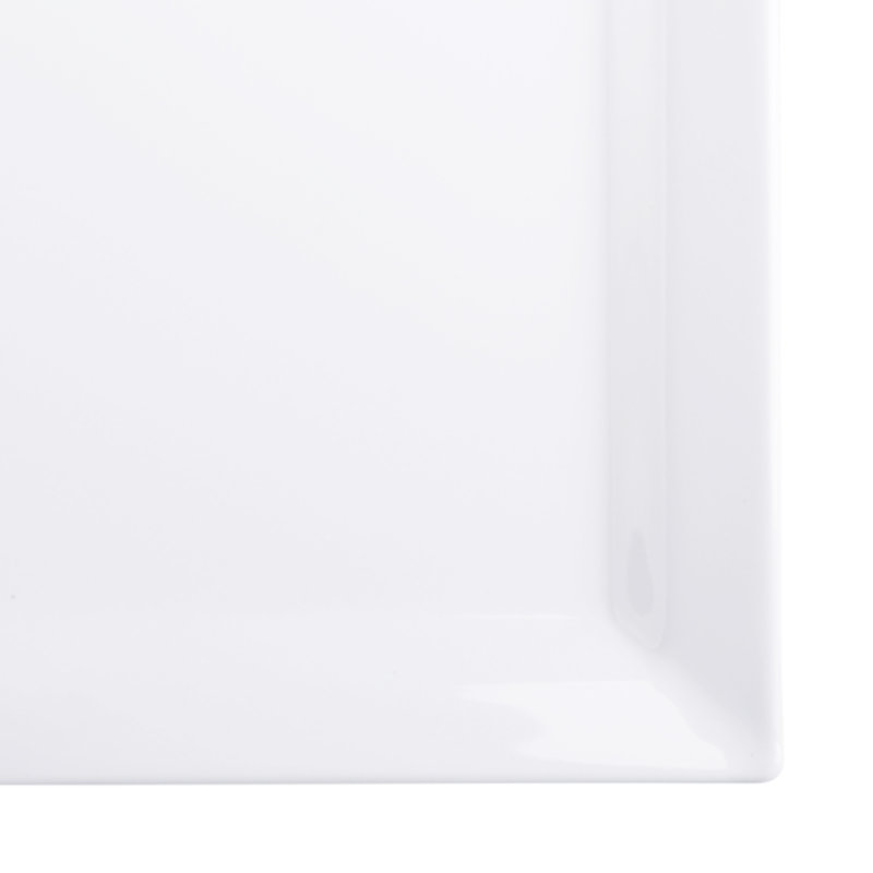 Elite Global Solutions Vogue Melamine Platter, 1" H x 14" W x 7" D