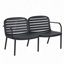 Structure de causeuse d'extérieur en PP avec coussin-1796758362