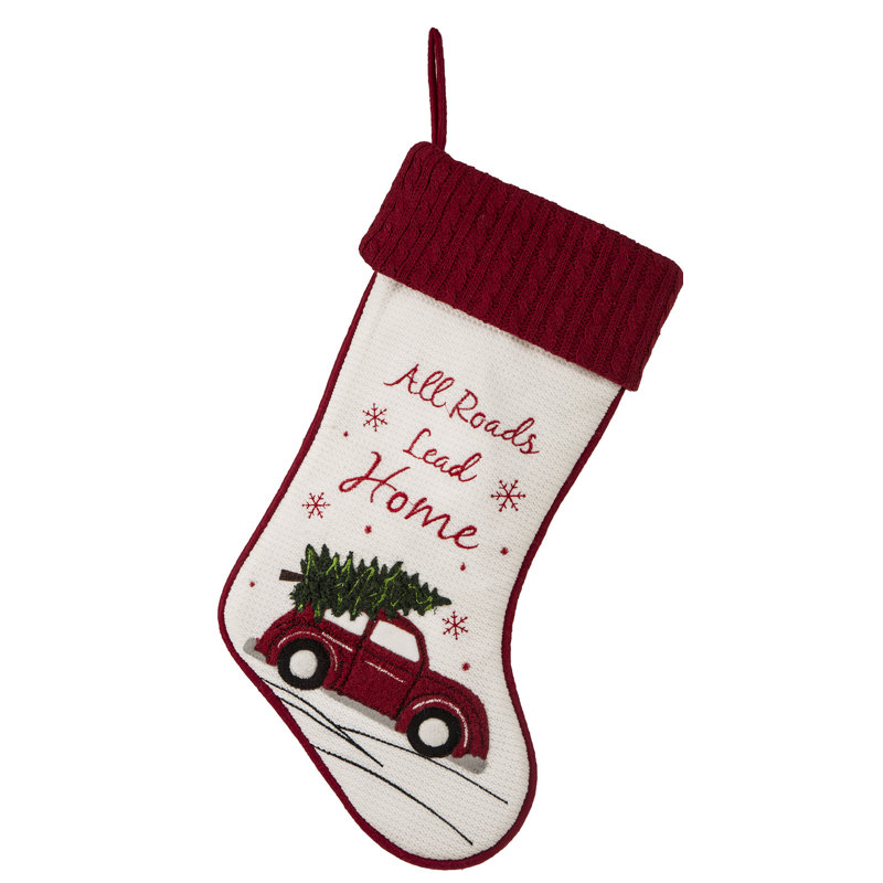 Chaussette de Noël camion