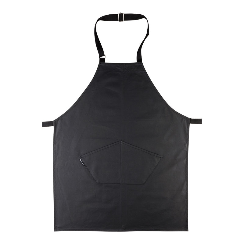 Tablier de cuisine en coton, Noir