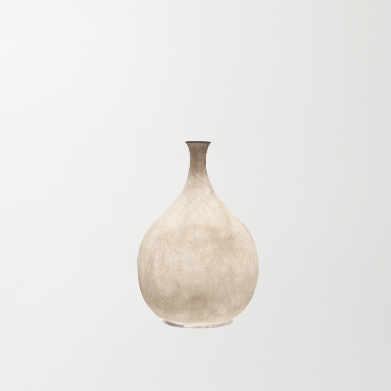 Luna Luce Liquida Table Lamp, White, 35 cm H X 23 cm W X 23 cm D