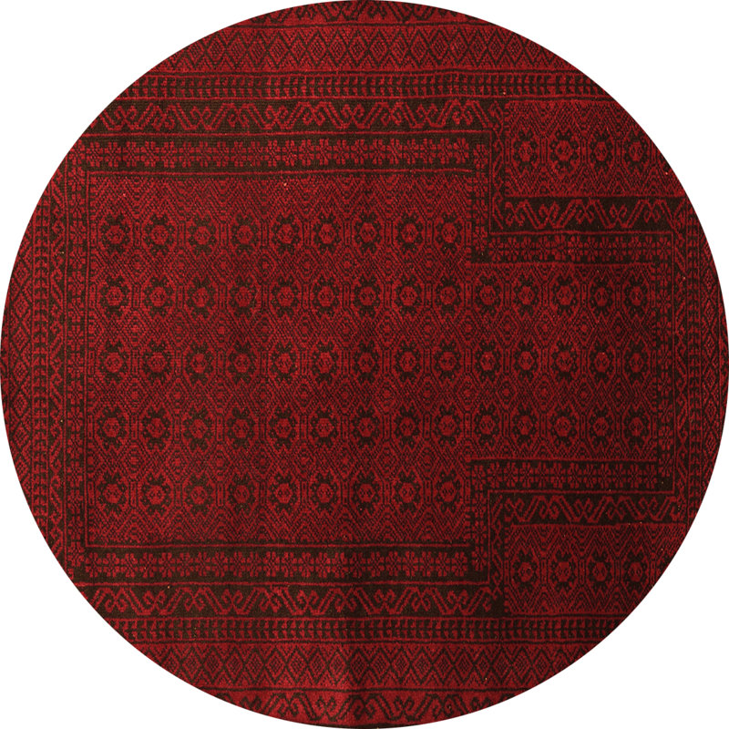 Oriental Indoor Rug, Round 8'