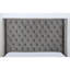 Élégant lit 1pc entièrement rembourré avec structure capitonnée pour chambre à coucher-1220675535-1220675529