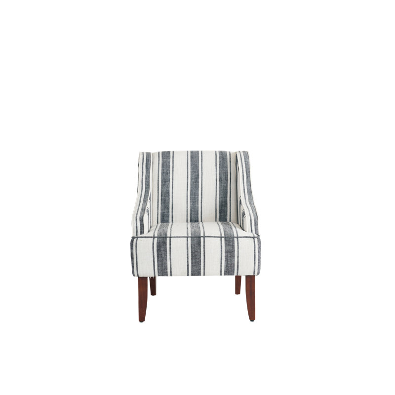 Ballew Upholstered Club Chair, Black