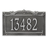 Signature Series 1-Line Wall Address Plaque
