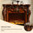 47.64"Modern Solid Wood Brown Carved Decorative Fireplace Mantel-118583354