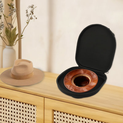 Boîte à chapeau Sac de rangement pour chapeau de cowboy