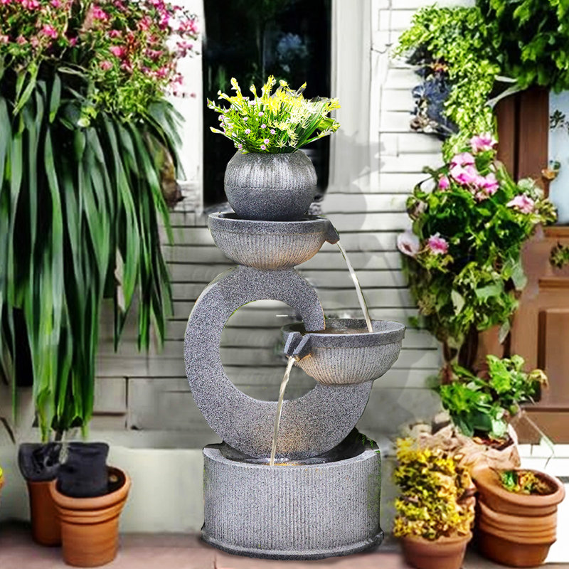 Fontaine de sol résistante aux intempéries Mardene