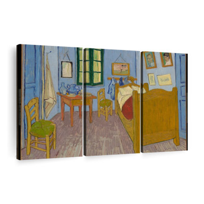 " Bedroom In Arles " 3 - Pieces on
