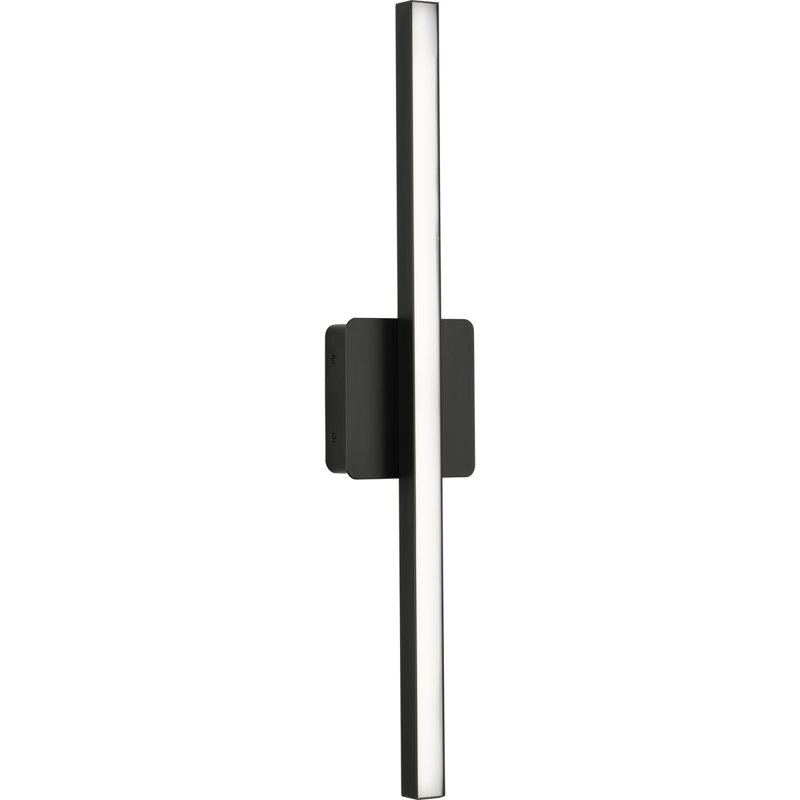 Dimmable LED Vanity Light, Matte Black
