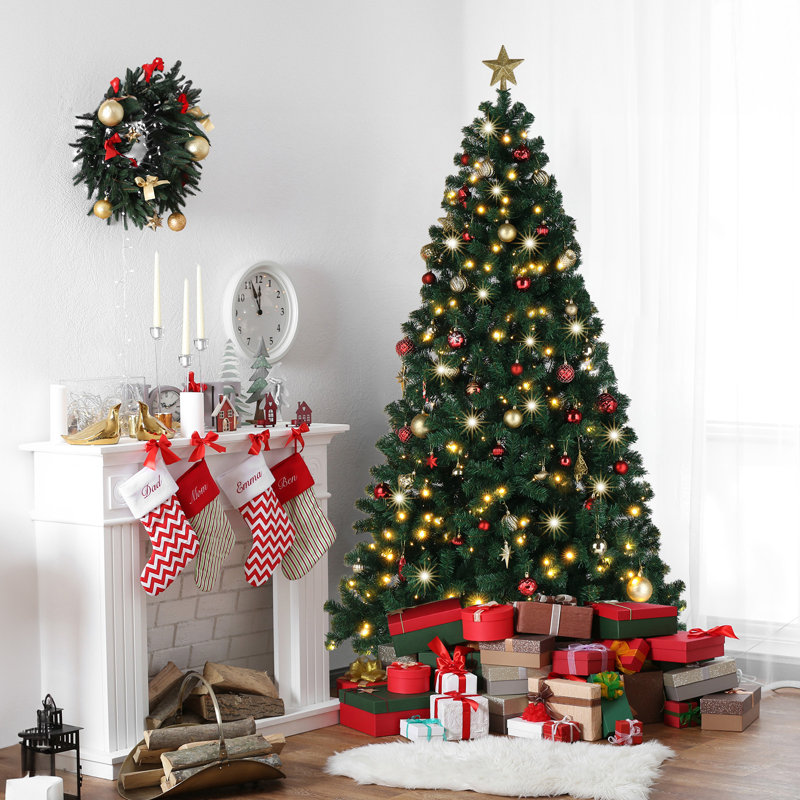 Lighted Artificial Christmas Tree