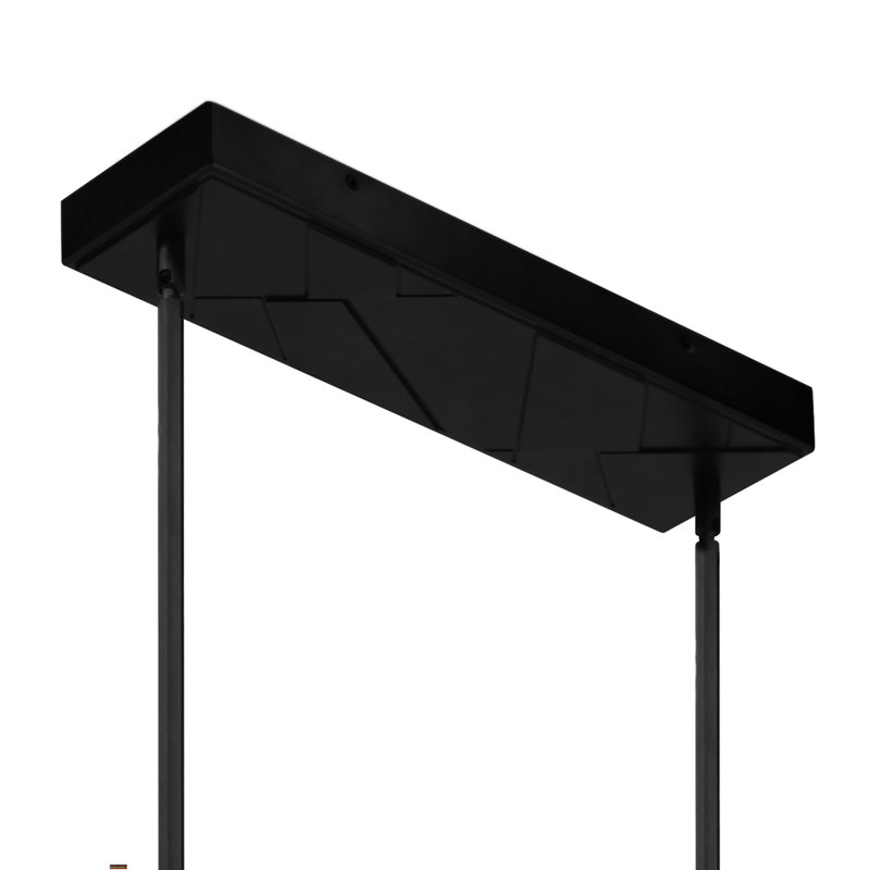 Kulsoom Integrated LED Chandelier, Black