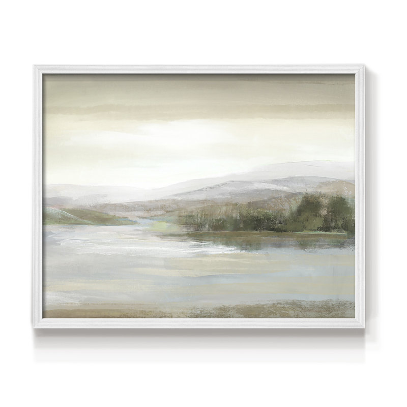 The Cove -Framed Print - Restickable, H 11 po x l 14 po, Blanc