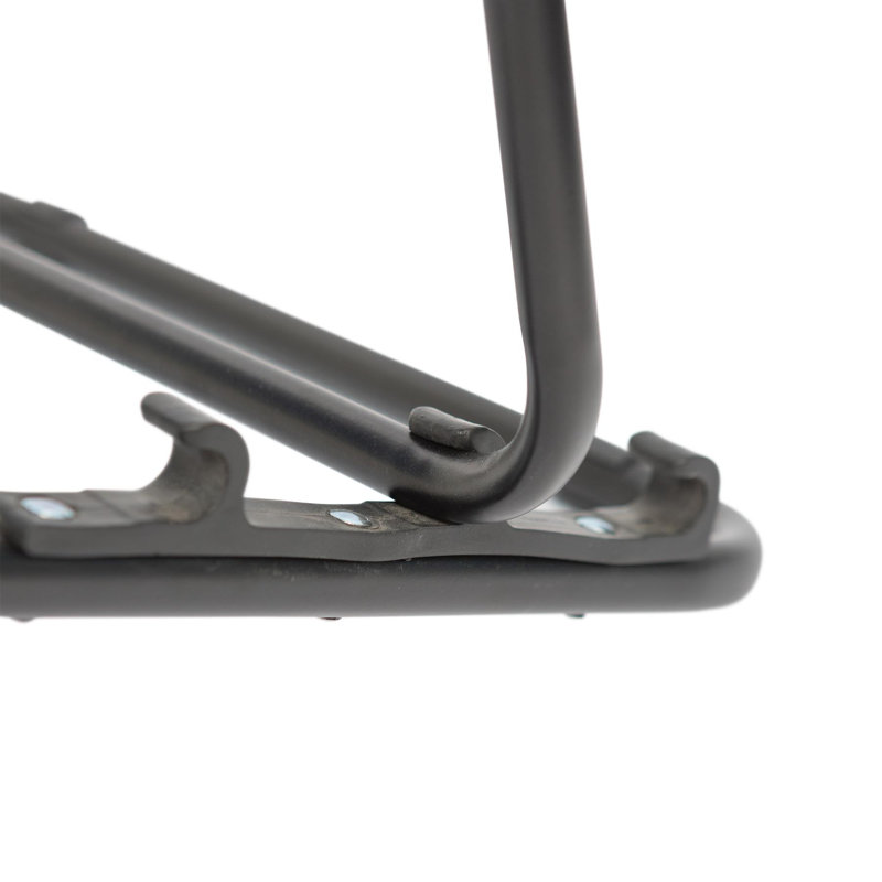 Folding Deck Chair, Black