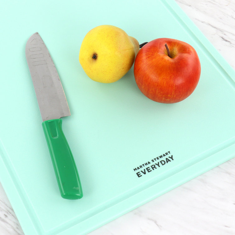 Martha Stewart Polypropylene Cutting Board 2pc Set (16 x 12 and