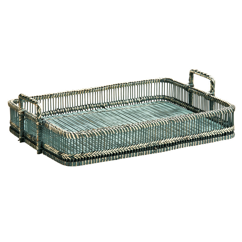Ilminster Wicker Tray, Grey