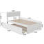 Lit plateforme en bois massif avec pied de lit et lit gigogne Bueno Park-769745975-769745970