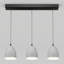 Luminaire suspendu moderne en béton à 3 lumières Bergen