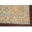 Tapis unique en laine noué à la main de style années 1950 de 9 pi 1 po x 12 pi 9 po brun