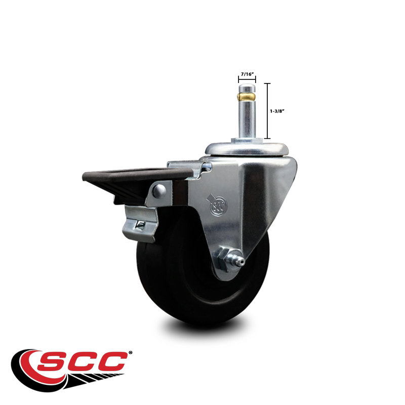 Hard Rubber Caster