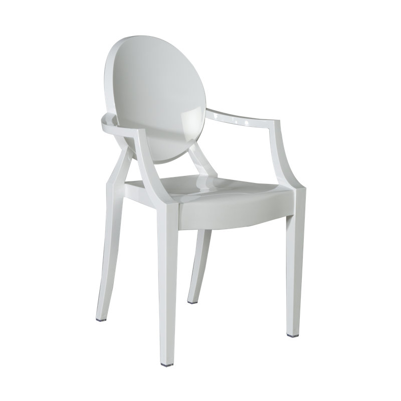Chaise empilable Phantom, Blanc