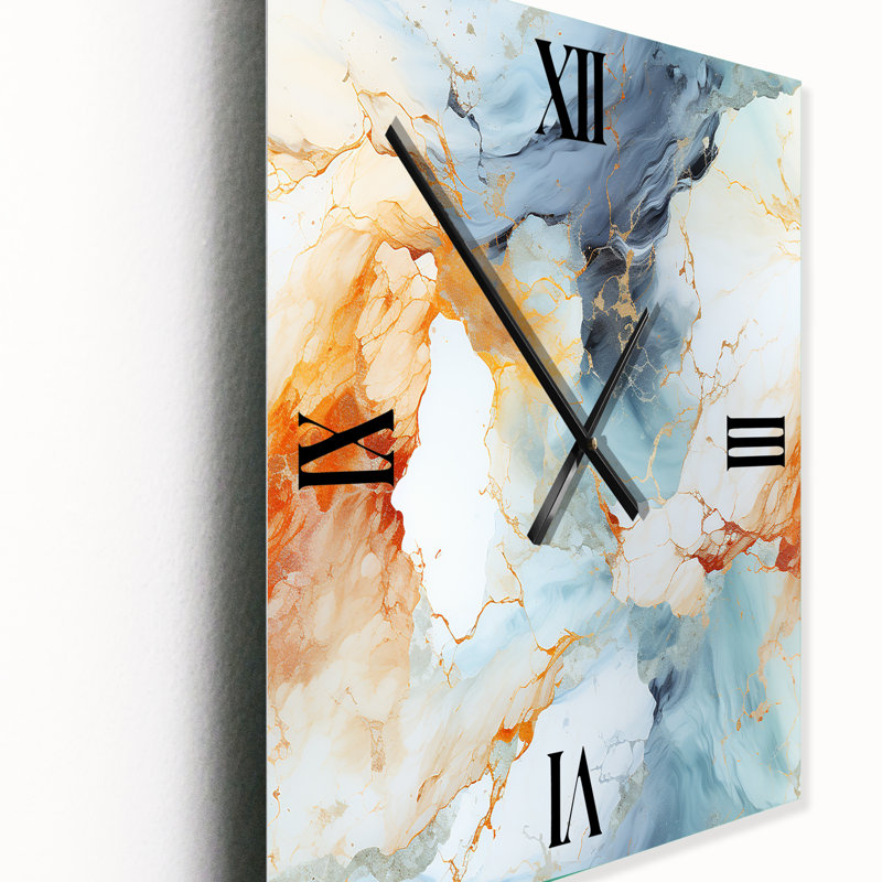 Horloge murale Jamarr, H 32 po x l 16 po x P 1 po