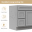 Base de meuble-lavabo simple 36 po seulement-92410337