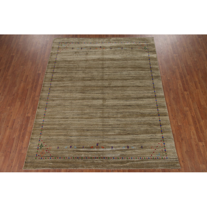 Tapis oriental fait à la main Gabbeh 8 x 10