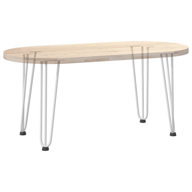 Aurbree Table Leg, 42cm H x 12cm W x 12cm D, White
