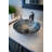 Eden Bath 16.5'' Silver Tempered Glass Circular Bathroom Sink