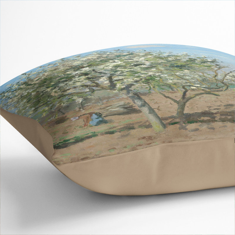 Square Cushion, Stone, 40cm H x 40cm W x 15cm D