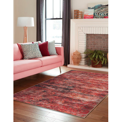 Ikhasa Chenille Abstract Indoor Rug