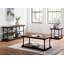 Ensemble de tables basses en acier bleu 47,25 po Kiven-105323253-127448547