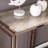 43.75'' Glass Top Console Table