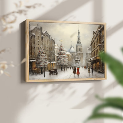 Chirstmas Art-CCCXLI -Framed Print - Restickable
