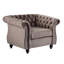 Fauteuil Chesterfield pour chambre et salon