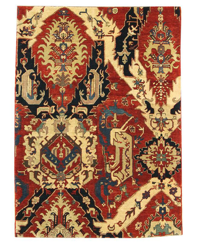 Dragon Karabagh One-of-a-Kind 3'10" X 5'4" Area Rug