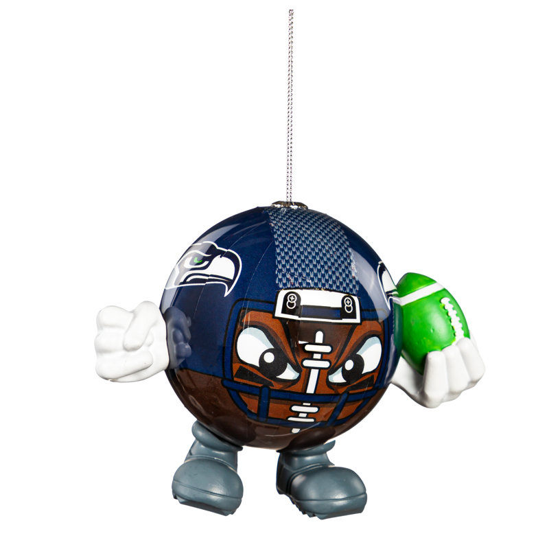 Ornements de tête de boule Seattle Seahawks